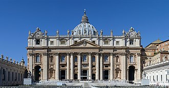 330px Basilica di San Pietro in Vaticano September 2015 1a