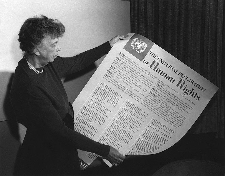 Eleanor Roosevelt Déclaration de 1948